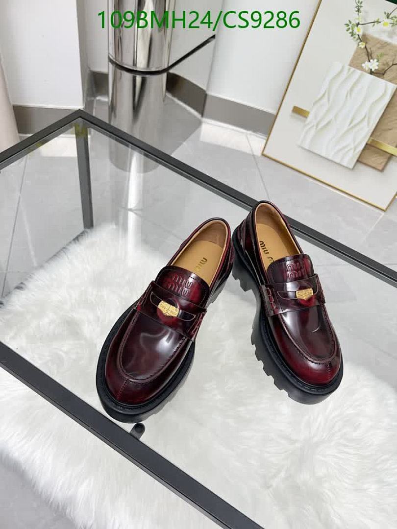 Miu Miu-Women Shoes Code: CS9286 $: 109USD
