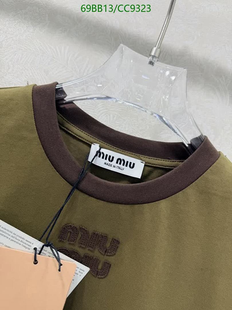 Miu Miu-Clothing Code: CC9323 $: 69USD