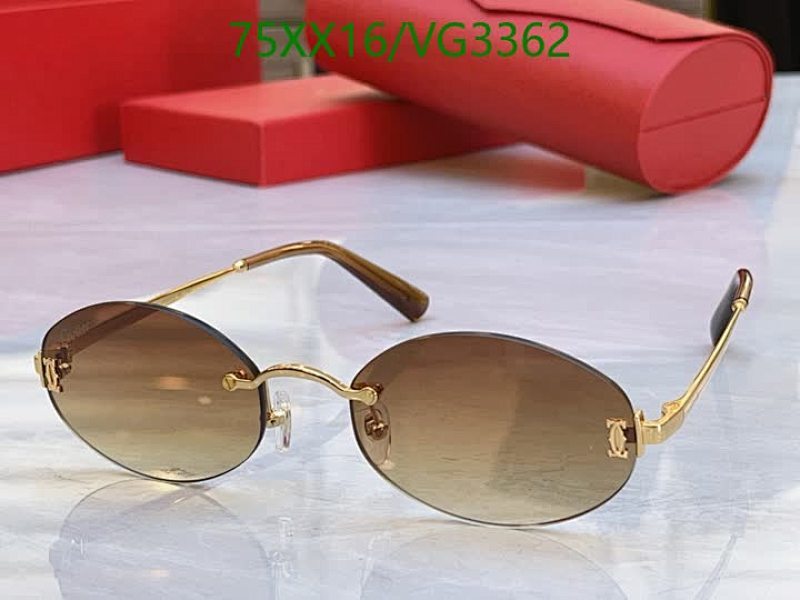 Cartier-Glasses Code: VG3362 $: 75USD