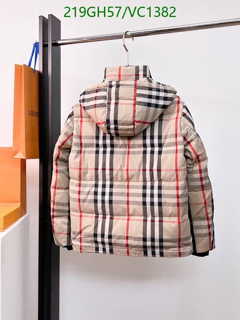 Burberry-Clothing Code: VC1382 $: 219USD