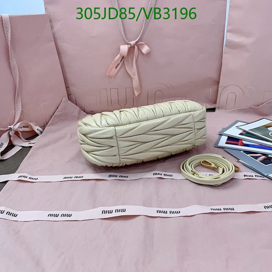 Miu Miu-Bag-Mirror Quality Code: VB3196 $: 305USD