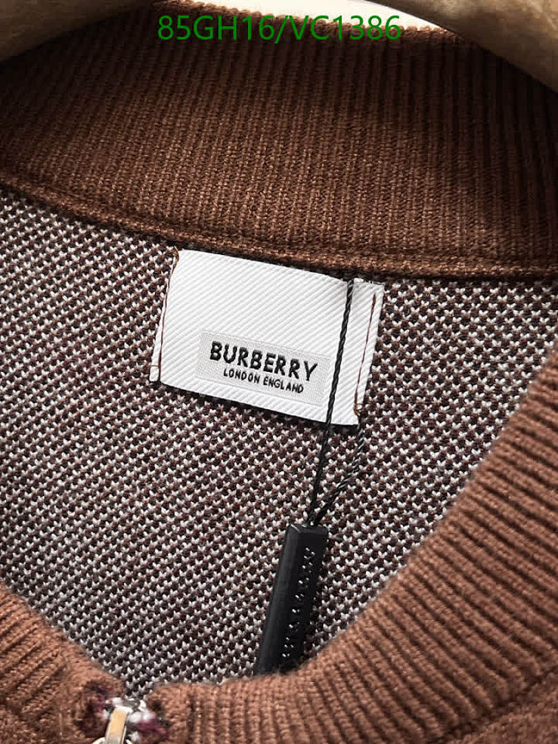 Burberry-Clothing Code: VC1386 $: 85USD