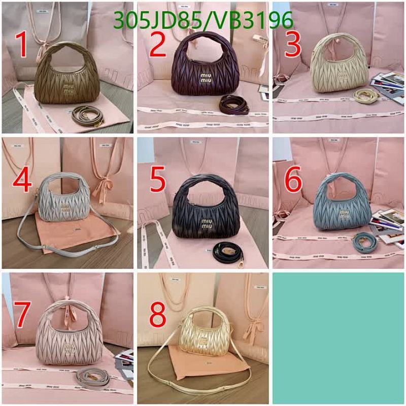 Miu Miu-Bag-Mirror Quality Code: VB3196 $: 305USD