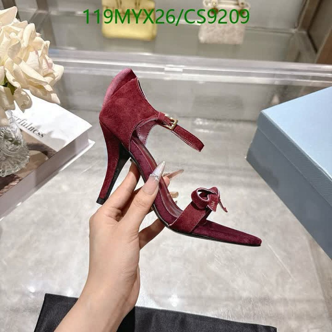 Prada-Women Shoes Code: CS9209 $: 119USD