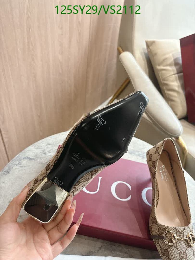 Gucci-Women Shoes Code: VS2112 $: 125USD