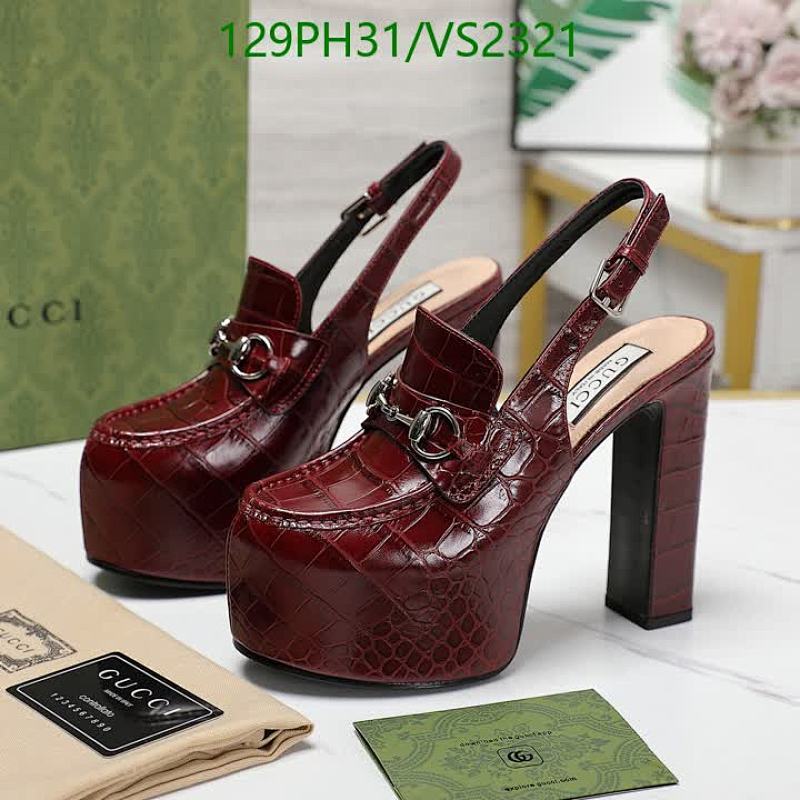Gucci-Women Shoes Code: VS2321 $: 129USD