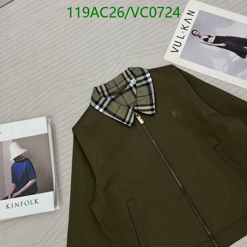 Burberry-Clothing Code: VC0724 $: 119USD