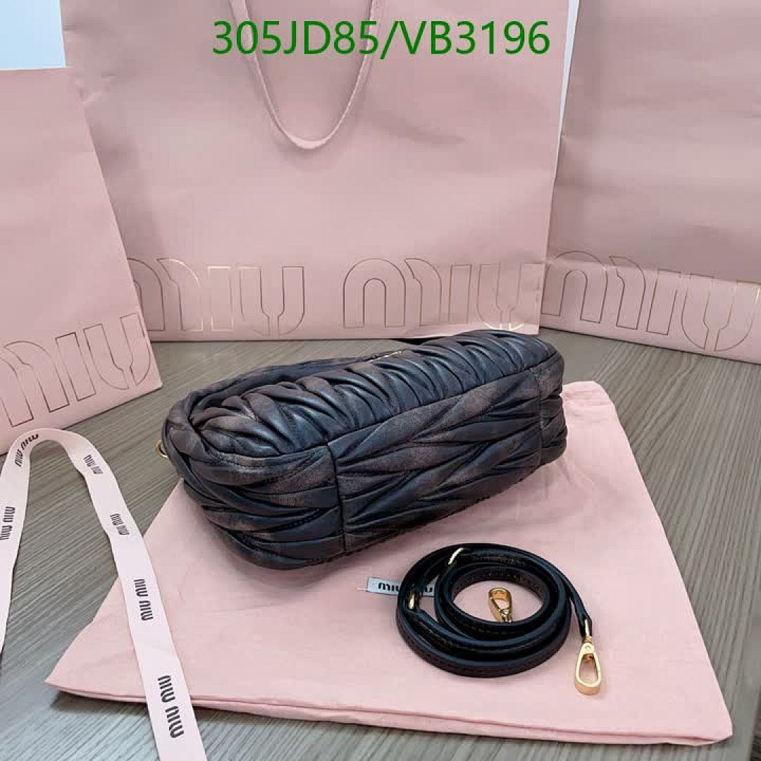 Miu Miu-Bag-Mirror Quality Code: VB3196 $: 305USD