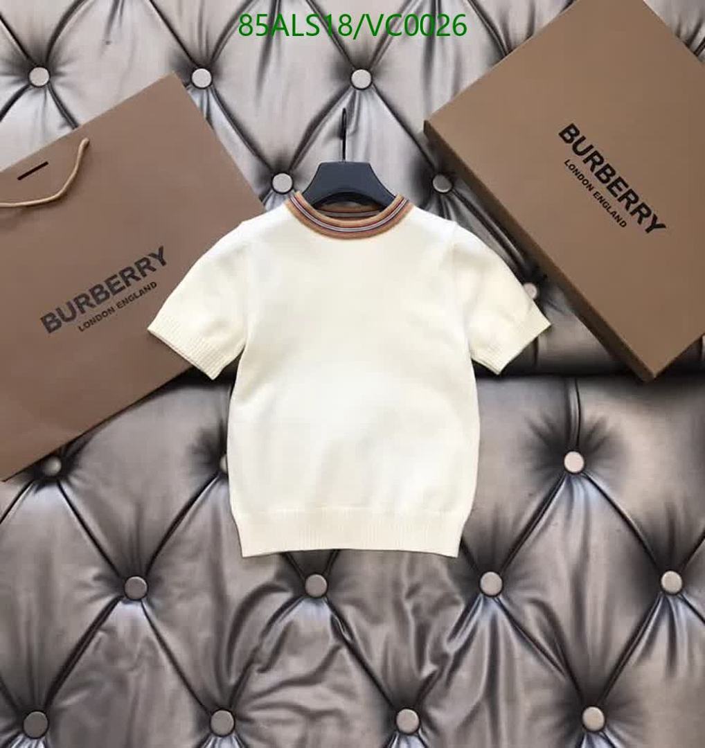 Burberry-Kids Clothing Code: VC0026 $: 85USD