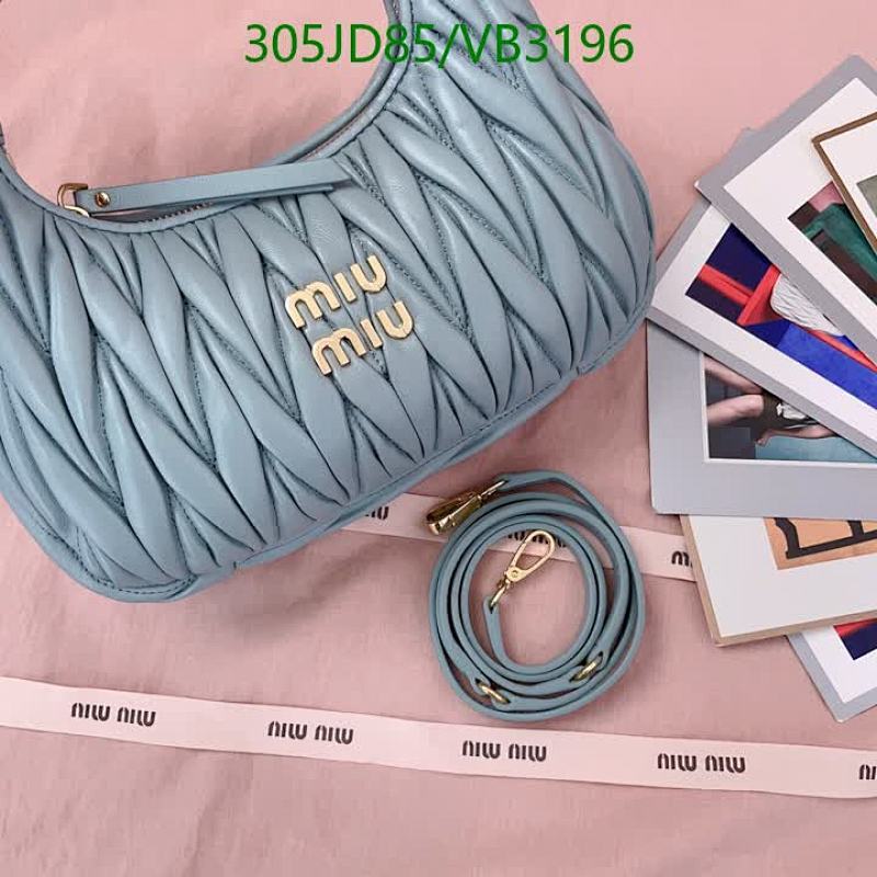Miu Miu-Bag-Mirror Quality Code: VB3196 $: 305USD