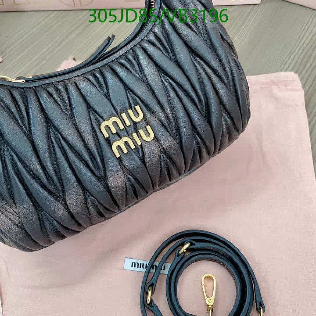 Miu Miu-Bag-Mirror Quality Code: VB3196 $: 305USD