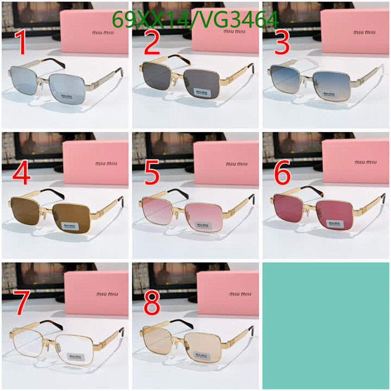 Miu Miu-Glasses Code: VG3464 $: 69USD