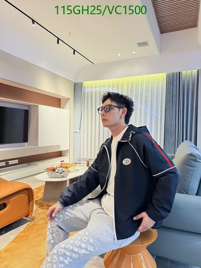 Gucci-Clothing Code: VC1500 $: 115USD