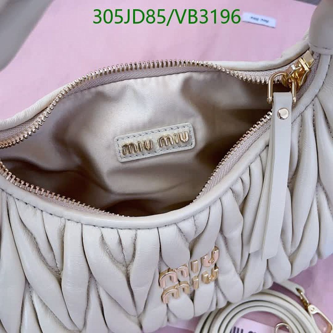 Miu Miu-Bag-Mirror Quality Code: VB3196 $: 305USD