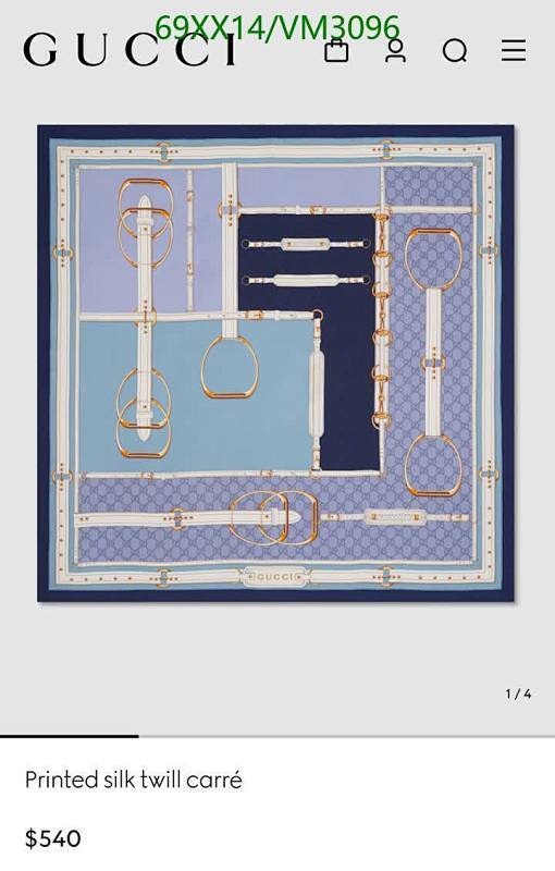 Gucci-Scarf Code: VM3096 $: 69USD