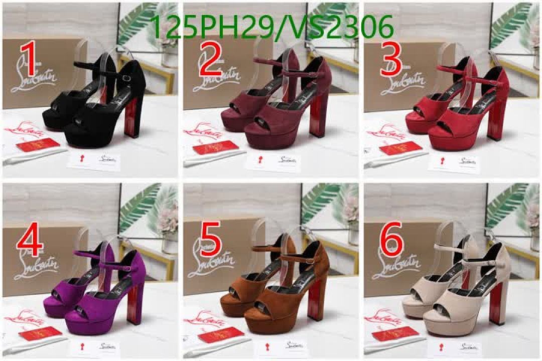 Christian Louboutin-Women Shoes Code: VS2306 $: 125USD
