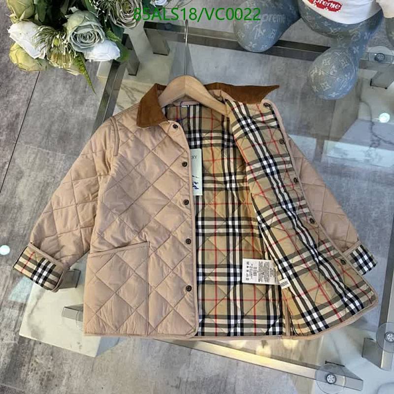 Burberry-Kids Clothing Code: VC0022 $: 85USD