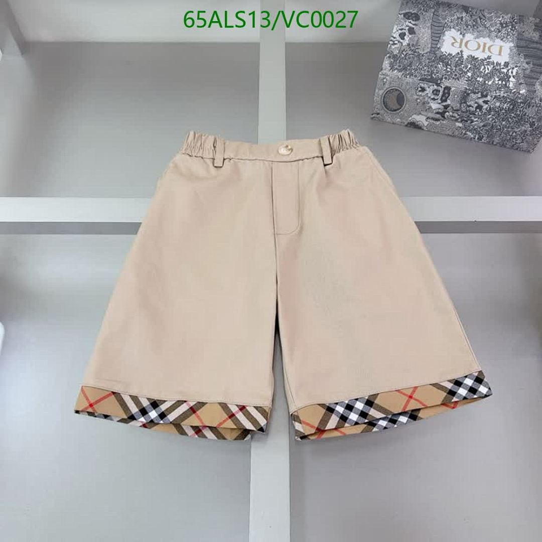 Burberry-Kids Clothing Code: VC0027 $: 65USD