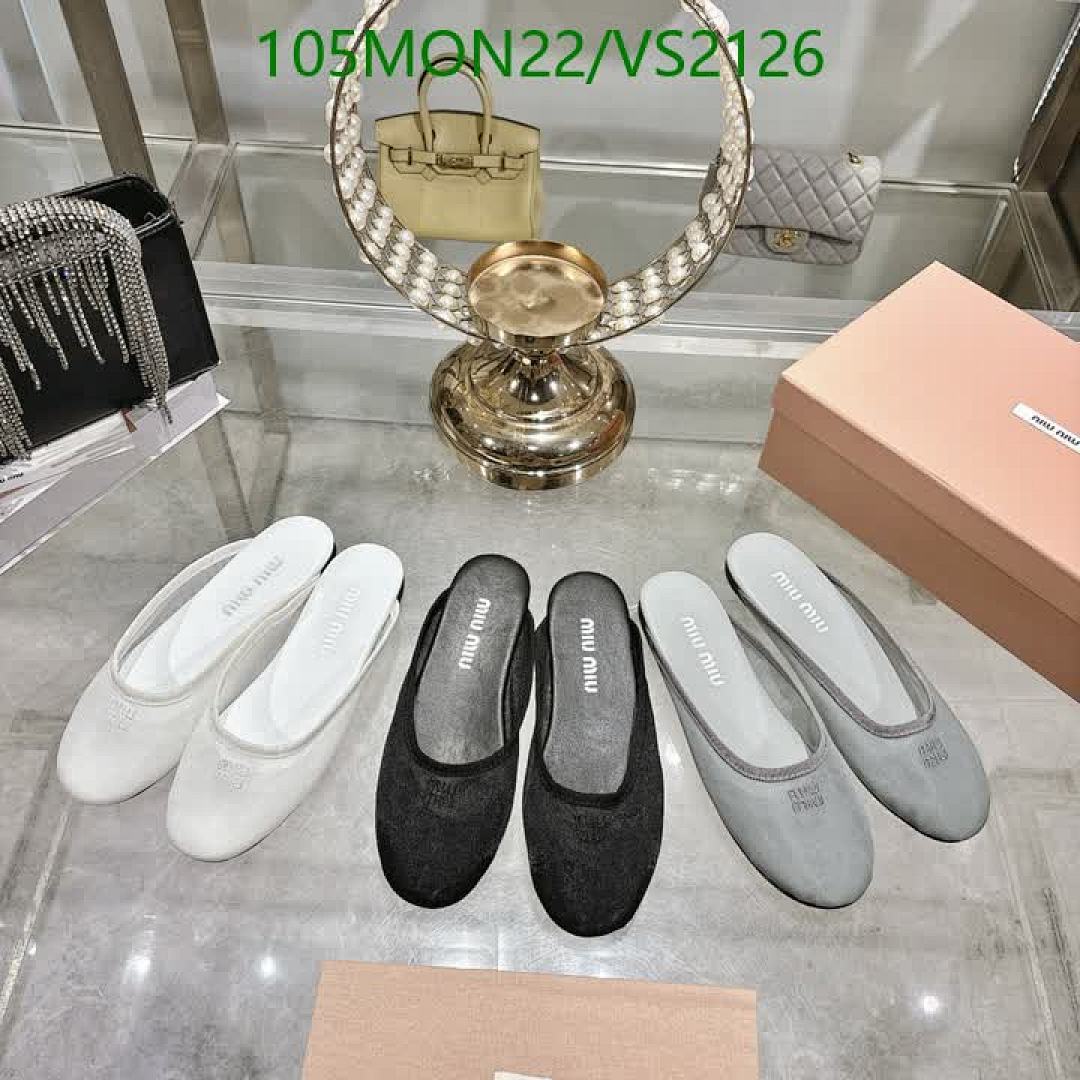 Miu Miu-Women Shoes Code: VS2126 $: 105USD