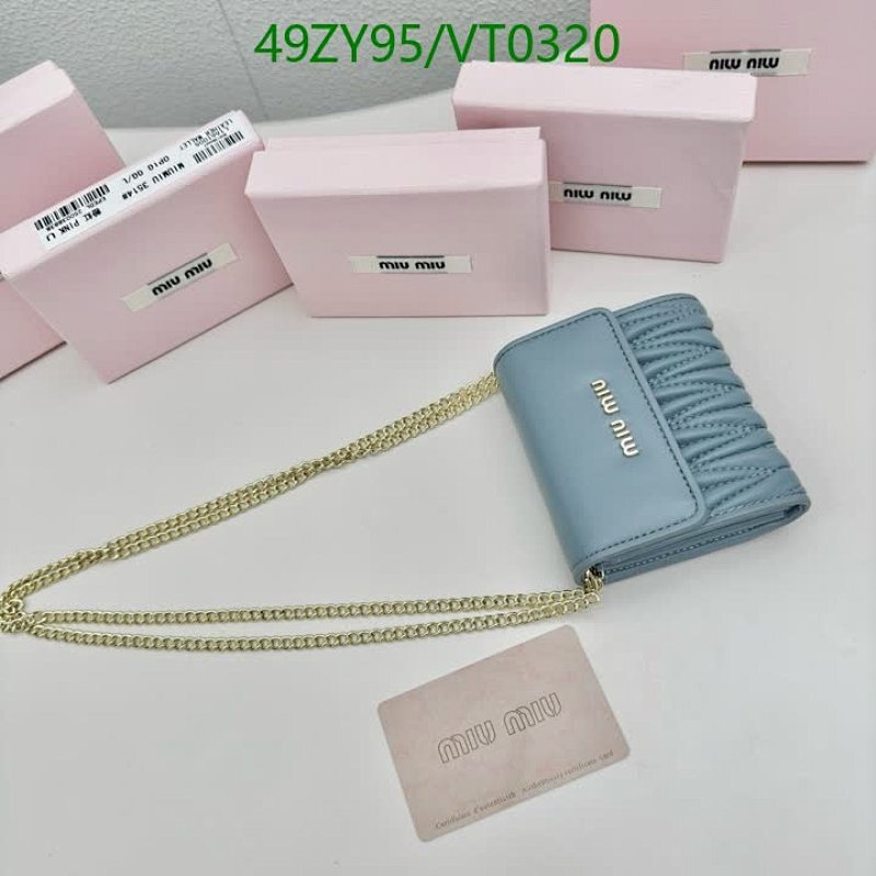 Miu Miu-Wallet-4A Quality Code: VT0320 $: 49USD