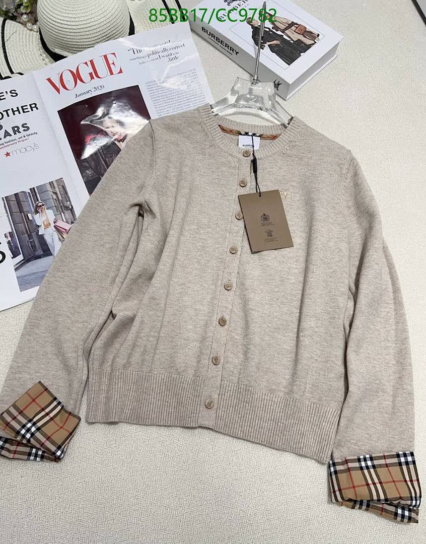 Burberry-Clothing Code: CC9782 $: 85USD