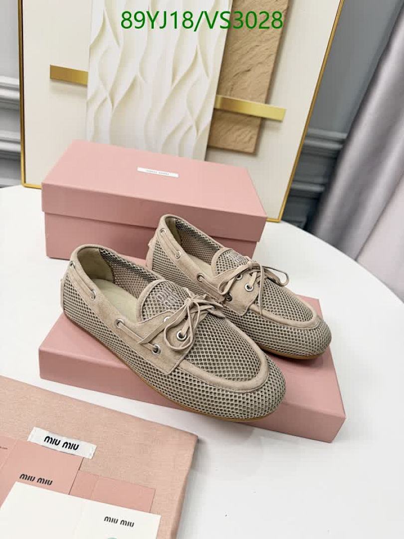 Miu Miu-Women Shoes Code: VS3028 $: 89USD