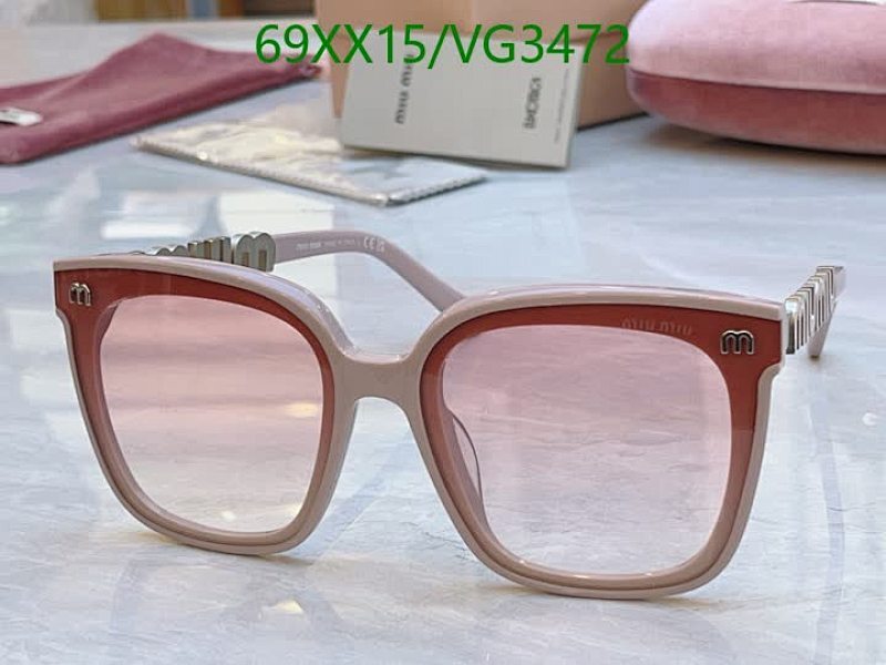 Miu Miu-Glasses Code: VG3472 $: 69USD