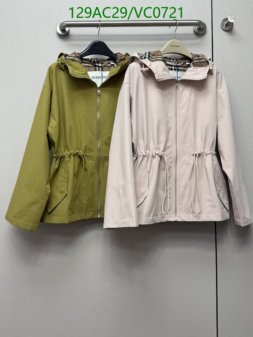 Burberry-Clothing Code: VC0721 $: 129USD