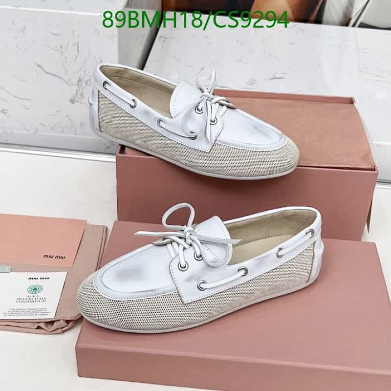 Miu Miu-Women Shoes Code: CS9294 $: 89USD