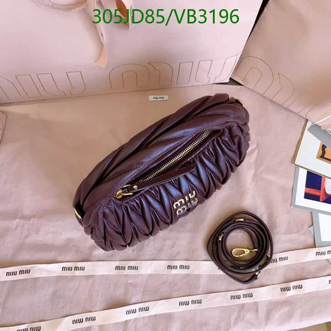 Miu Miu-Bag-Mirror Quality Code: VB3196 $: 305USD