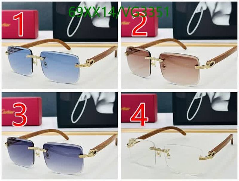 Cartier-Glasses Code: VG3351 $: 69USD