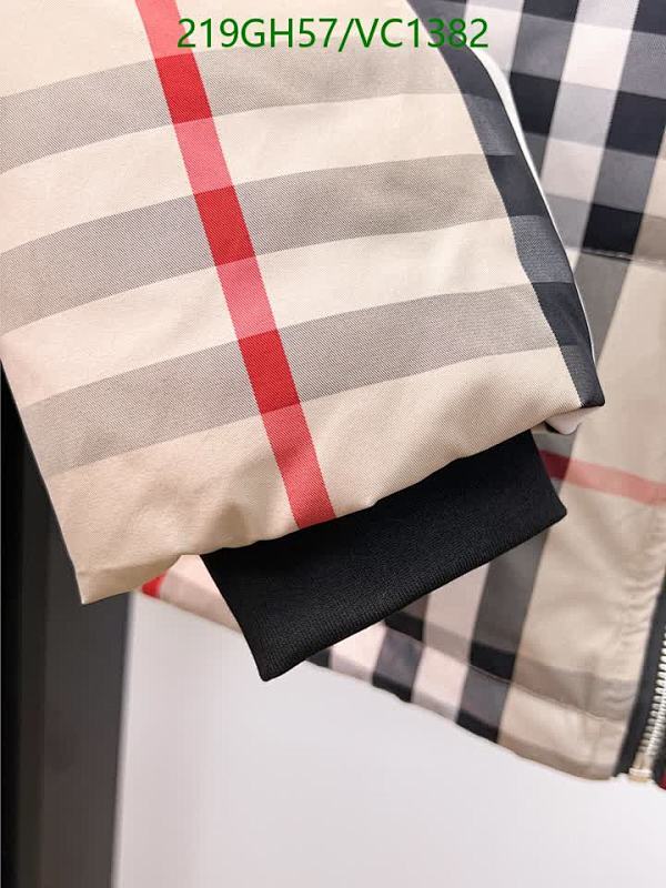 Burberry-Clothing Code: VC1382 $: 219USD