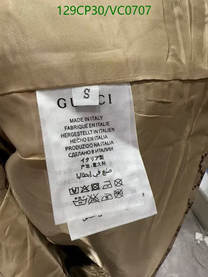 Gucci-Clothing Code: VC0707 $: 129USD