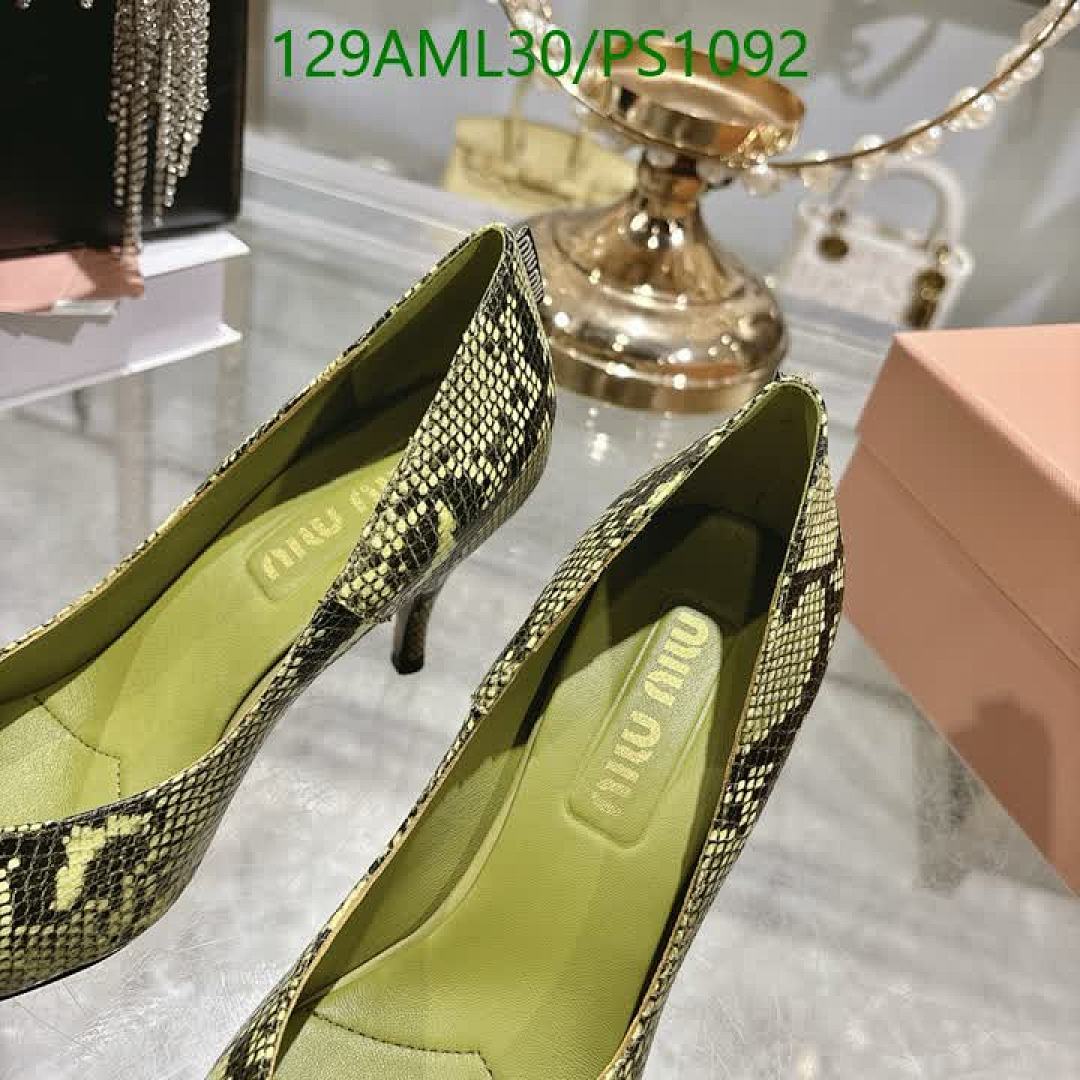 Miu Miu-Women Shoes Code: PS1092 $: 129USD