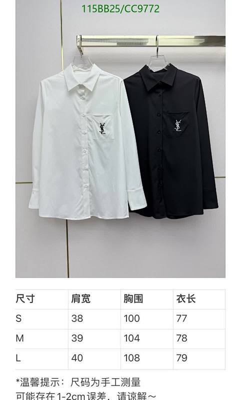 YSL-Clothing Code: CC9772 $: 115USD