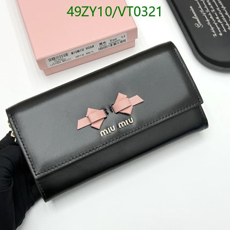 Miu Miu-Wallet-4A Quality Code: VT0321 $: 49USD