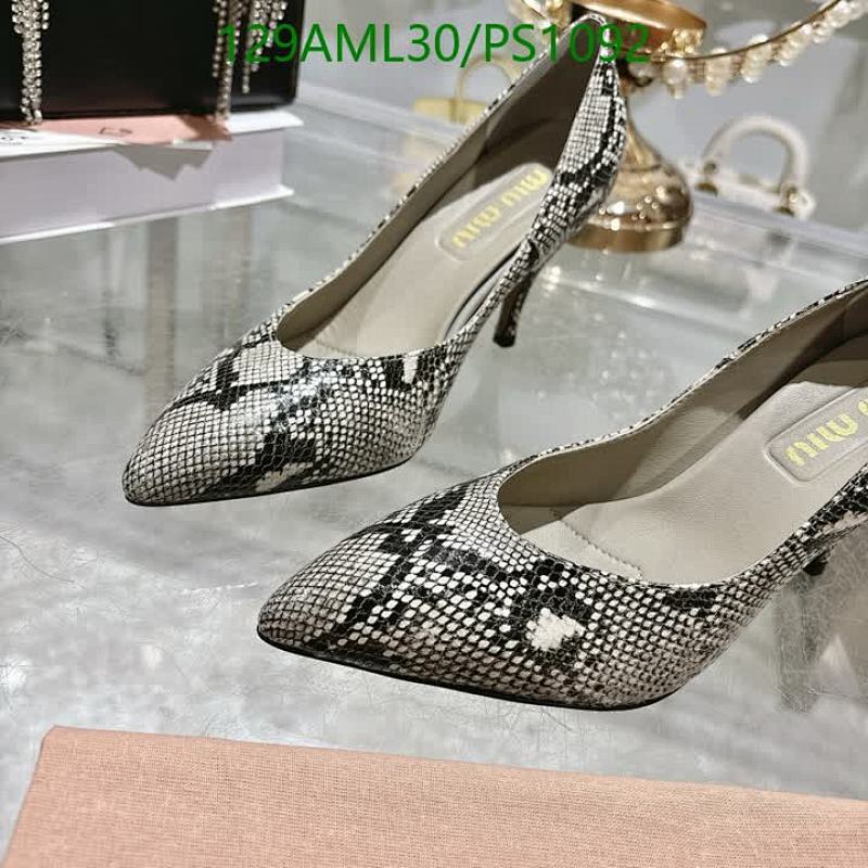 Miu Miu-Women Shoes Code: PS1092 $: 129USD