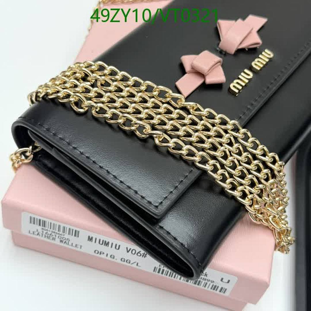 Miu Miu-Wallet-4A Quality Code: VT0321 $: 49USD