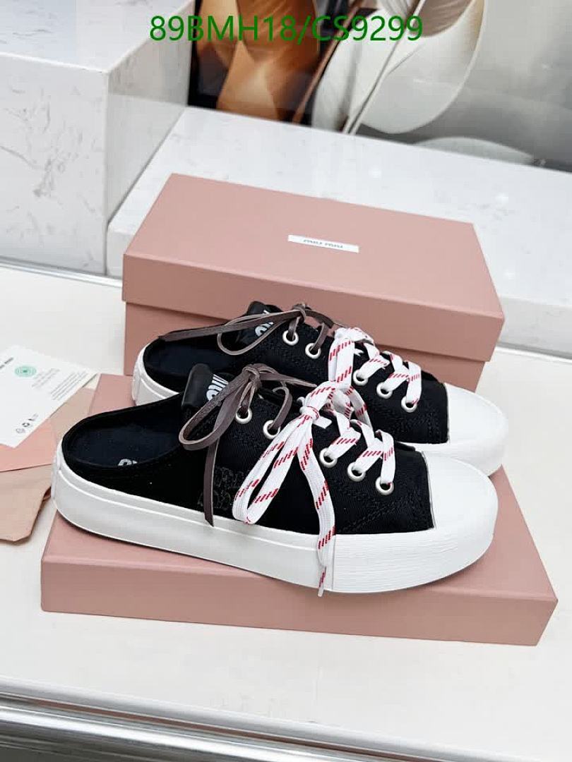 Miu Miu-Women Shoes Code: CS9299 $: 89USD