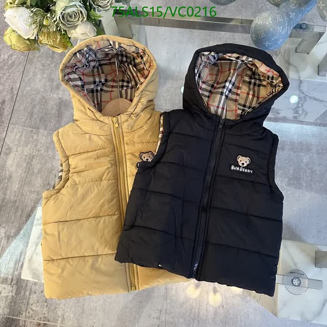 Down Jacket-Kids Clothing Code: VC0216 $: 75USD