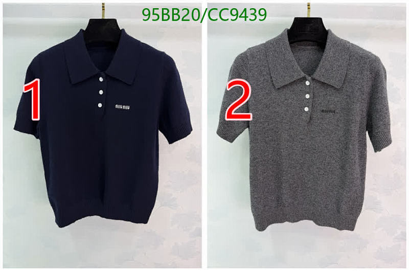 Miu Miu-Clothing Code: CC9439 $: 95USD