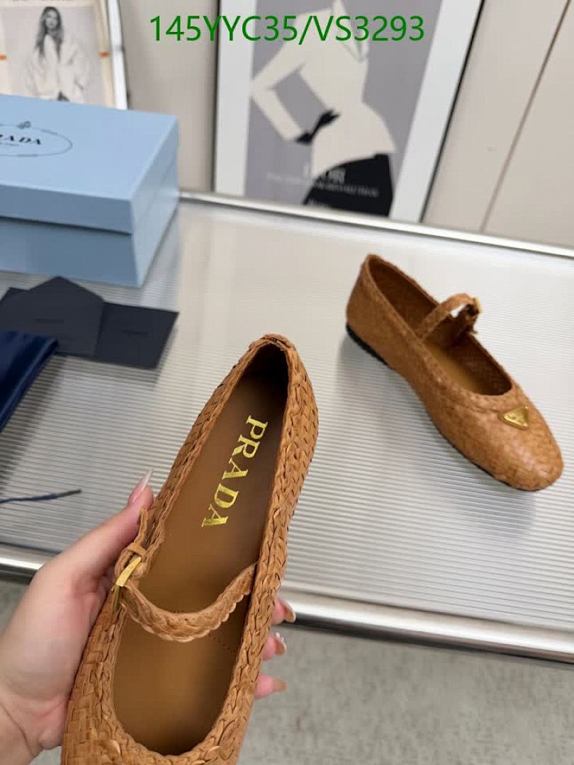 Prada-Women Shoes Code: VS3293 $: 145USD