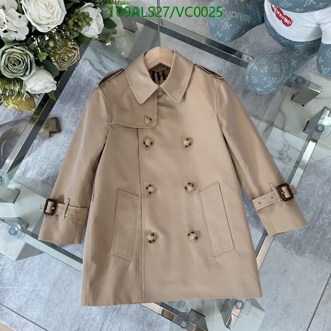 Burberry-Kids Clothing Code: VC0025 $: 109USD