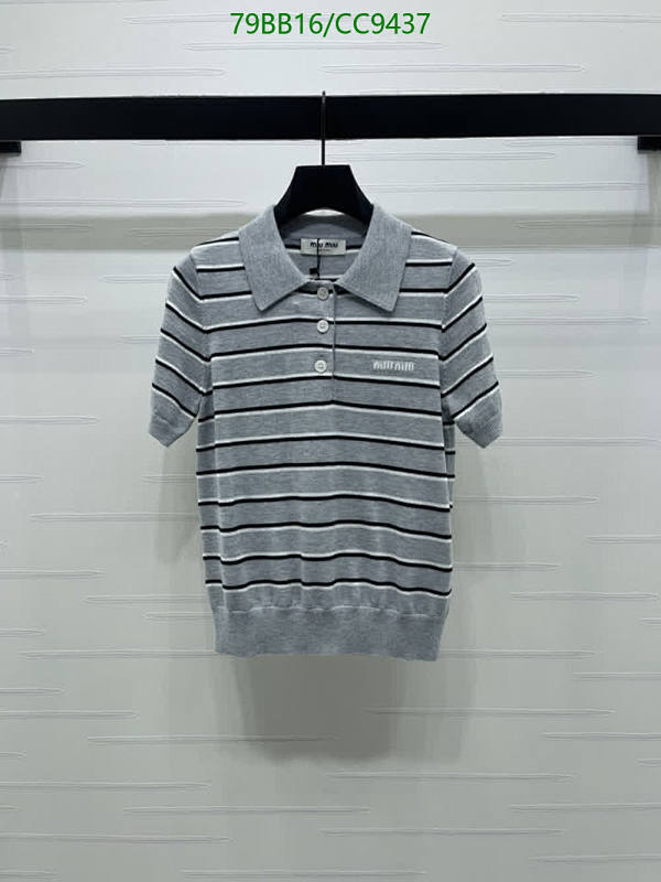 Miu Miu-Clothing Code: CC9437 $: 79USD