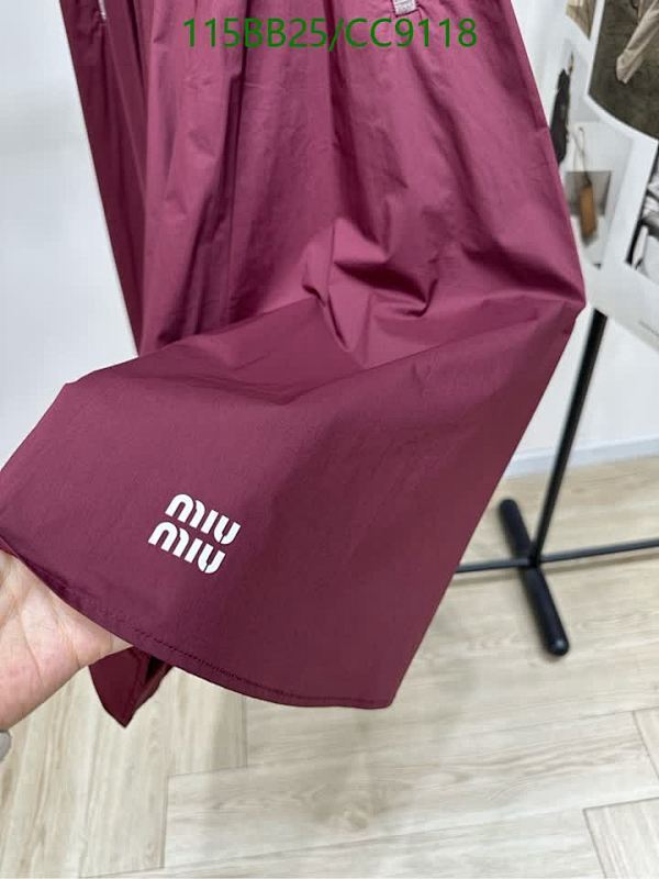 Miu Miu-Clothing Code: CC9118 $: 115USD