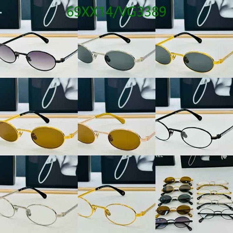 Chanel-Glasses Code: VG3389 $: 69USD