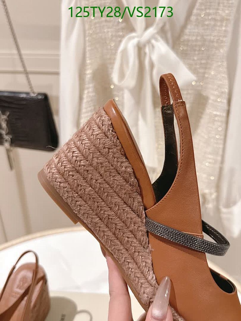 Brunello Cucinelli-Women Shoes Code: VS2173 $: 125USD