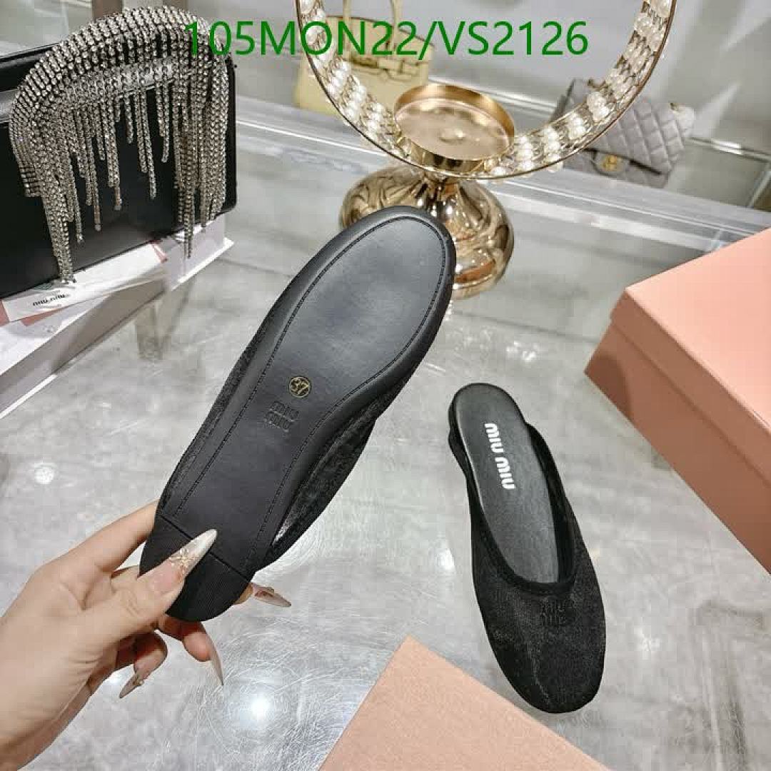 Miu Miu-Women Shoes Code: VS2126 $: 105USD