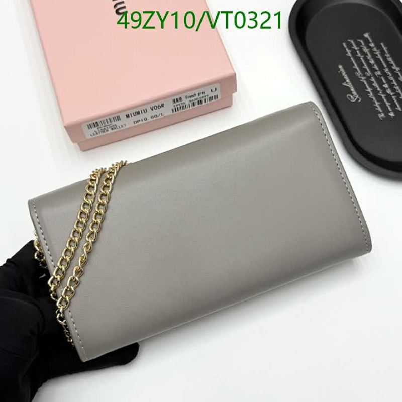 Miu Miu-Wallet-4A Quality Code: VT0321 $: 49USD