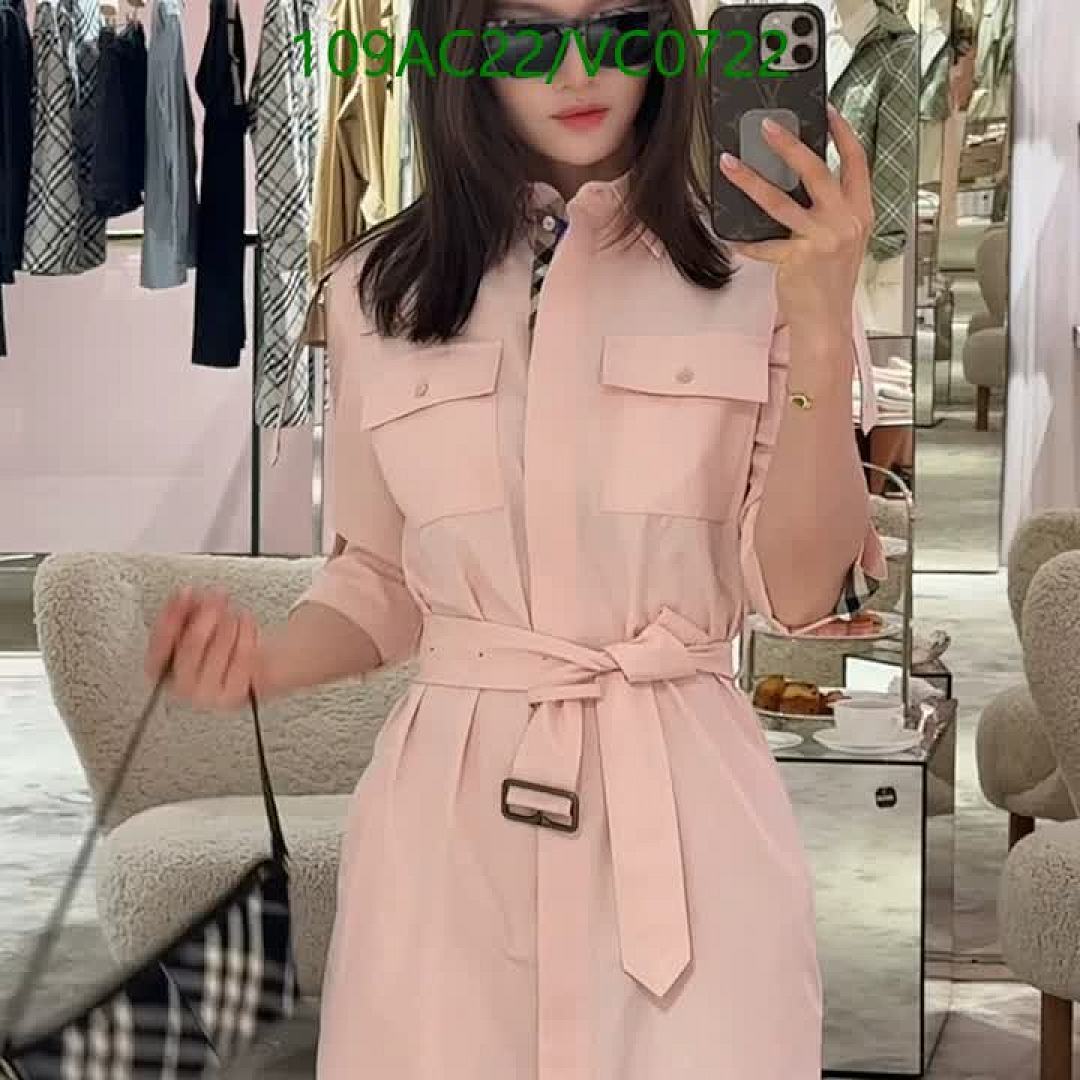 Burberry-Clothing Code: VC0722 $: 109USD